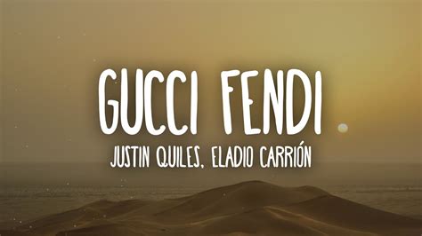 Letra GUCCI FENDI 